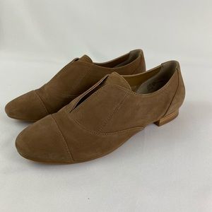 Crown Vintage Brown Slip-On Oxfords